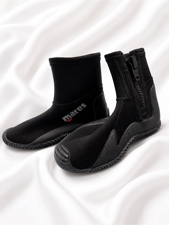 Mares Shoes - Women's Black Zip-Back Neoprene Scuba Boot